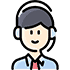 Excellent customer support icon