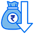 Inexpensive charges icon